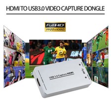 HDMI to USB3.0 Video Capture,1080P60FPS,UVC,Win MAC Linux,Potplay VLC OBS Xsplit