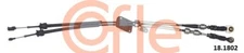 Cofle 18.1802 Cable Pull, Manual Transmission for Toyota
