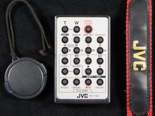 JVC RM-V716U remote for DVL camcorders GR DVL505U lens cap  strap genuine E 