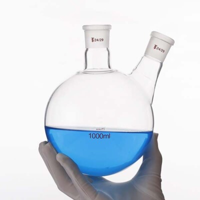 Glassware round bottom laboratory Bottle flask 5-1000ml 14#-29# Chemistry
