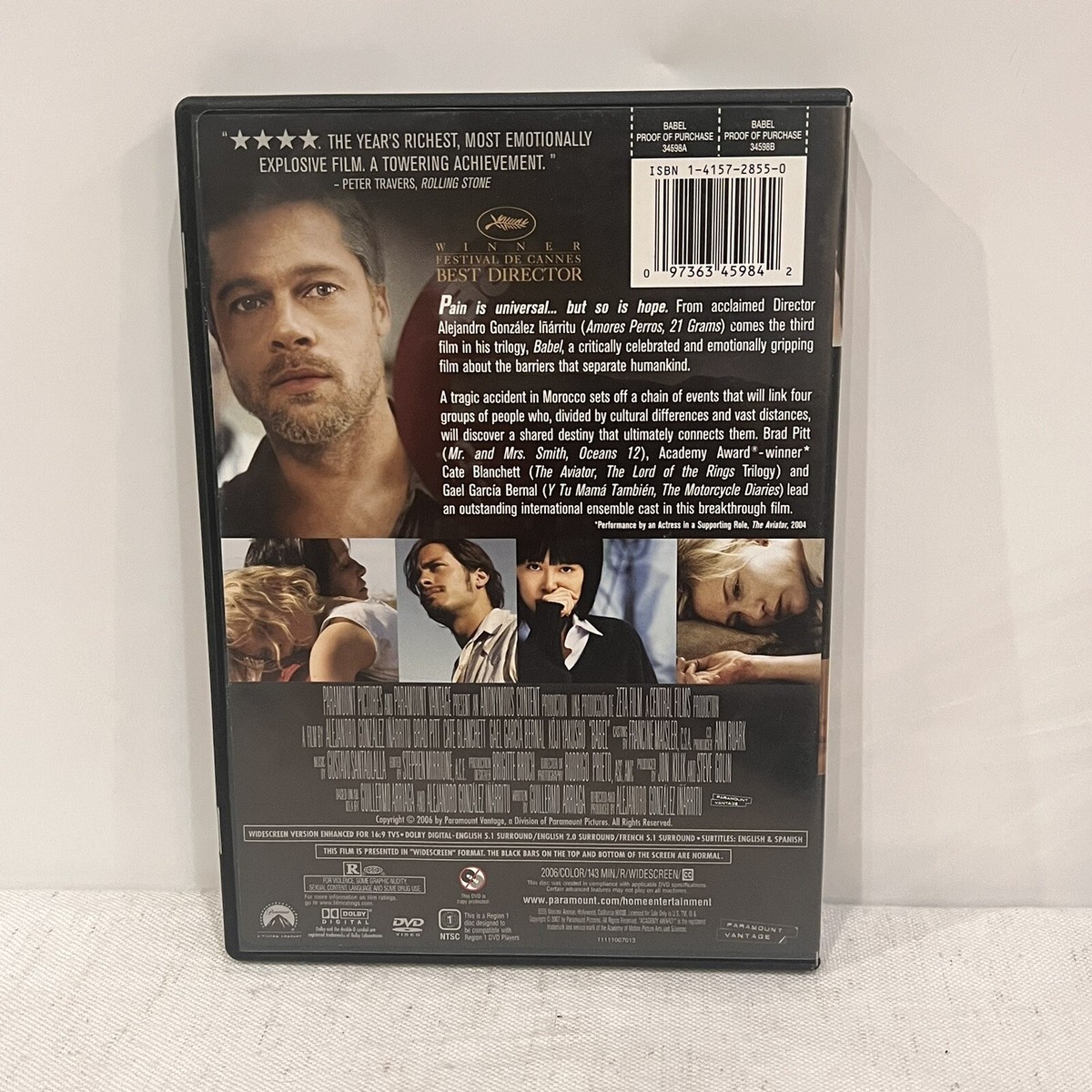 Infamous & Babel - Toby Jones, Sandra Bullock, Daniel Craig, Brad