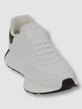 $790 Alexander McQueen Women's White Sprint Runner Sneaker Shoe Sz US 8/EU 38