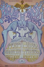 ELECTRIC FLAG BG 128 OP1 FILLMORE concert poster LEE CONKLIN BILL GRAHAM 1968 NM