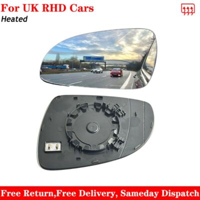 For KIA Sportage 2016-2025 Heated Aspherical Wing Mirror Glass Right Driver Side