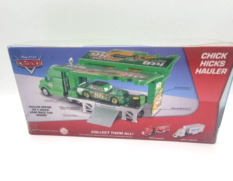 Disney Pixar CARS CHICK HICKS HAULER 1:55 TRUCK RARE VHTF SEMI TRAILER #86 - Image 3 of 4