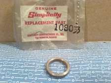 SIMPLICITY 990019  20" MOWER DECK BLADE SPACER. 108033  NOS OEM PART  A-31