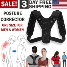 Adjustable Back Posture Corrector Back Clavicle Support Belt For Men and Women