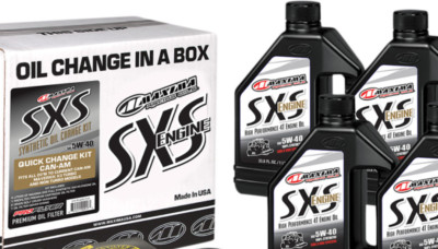 Maxima 5W-40 Synthetic Oil Change Kit Box for 17-21 Can-Am Maverick X3
