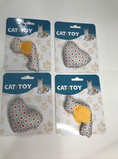 Assorted Cat Toy Bundle 4 Pieces Cloth Crinkle Nwt