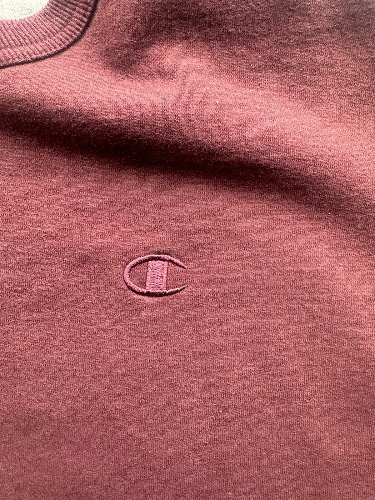 VETEMENTS Felpa Champions Uomo XL Extra Large Borgogna