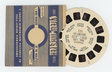 Yellowstone National Park Wyoming 1940's HL style View-Master Reel 128
