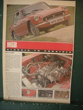 MGB WPE 619G HRW 64V Sports Car Classic to Consider article 4 page sides 2007 A