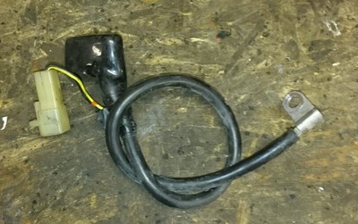 07 08 Kawasaki NINJA ZX6R ZX6 OEM Battery Cable PLUG NEGATIVE