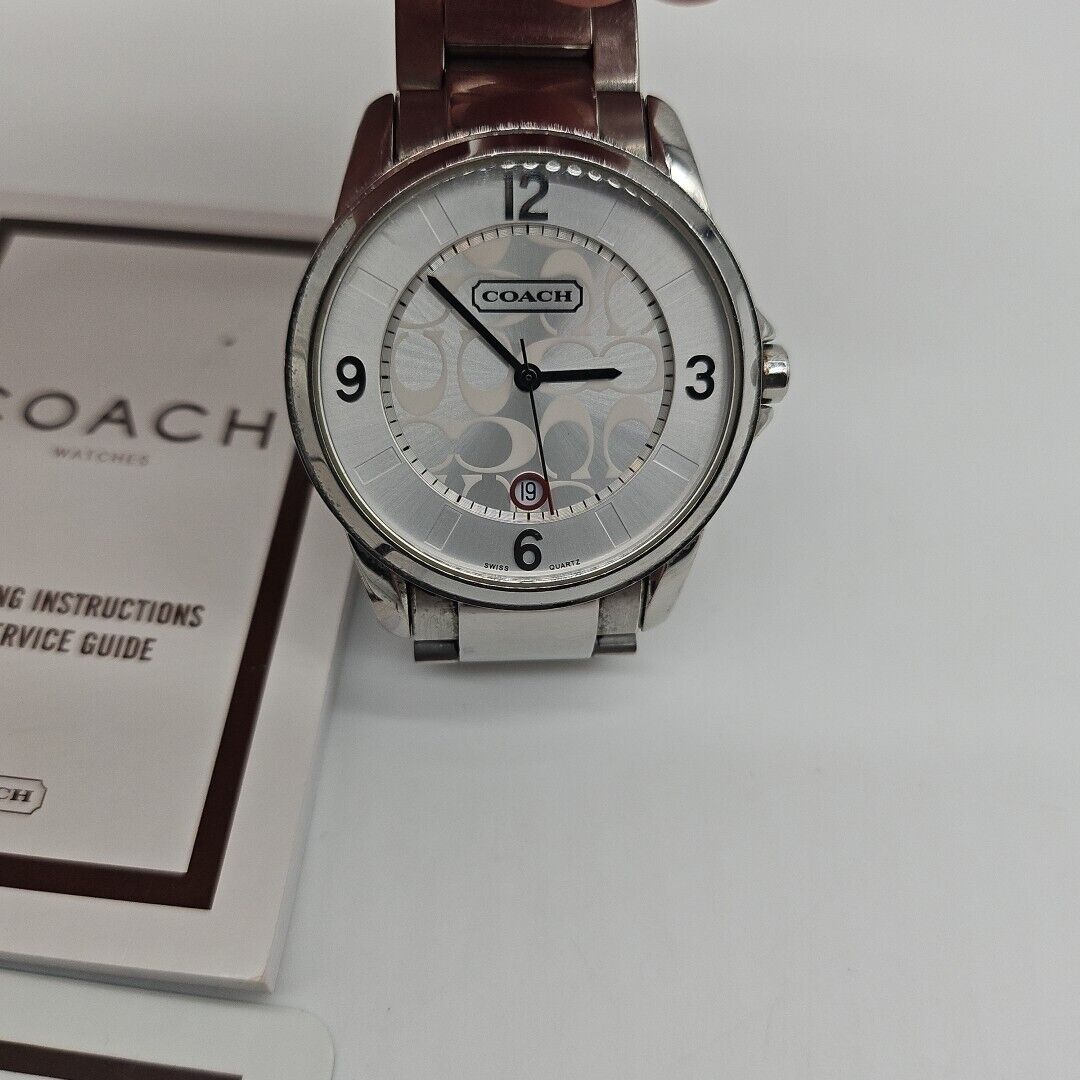 Coach Watch With Manual, Warranty Card 0293 - Need Battery Coach Watch With Manual, Warranty Card 0293 - Need Battery