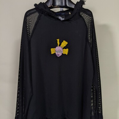 Seks Fifth Avenue Deconstructed Mutant Hoodie Mesh NYC
