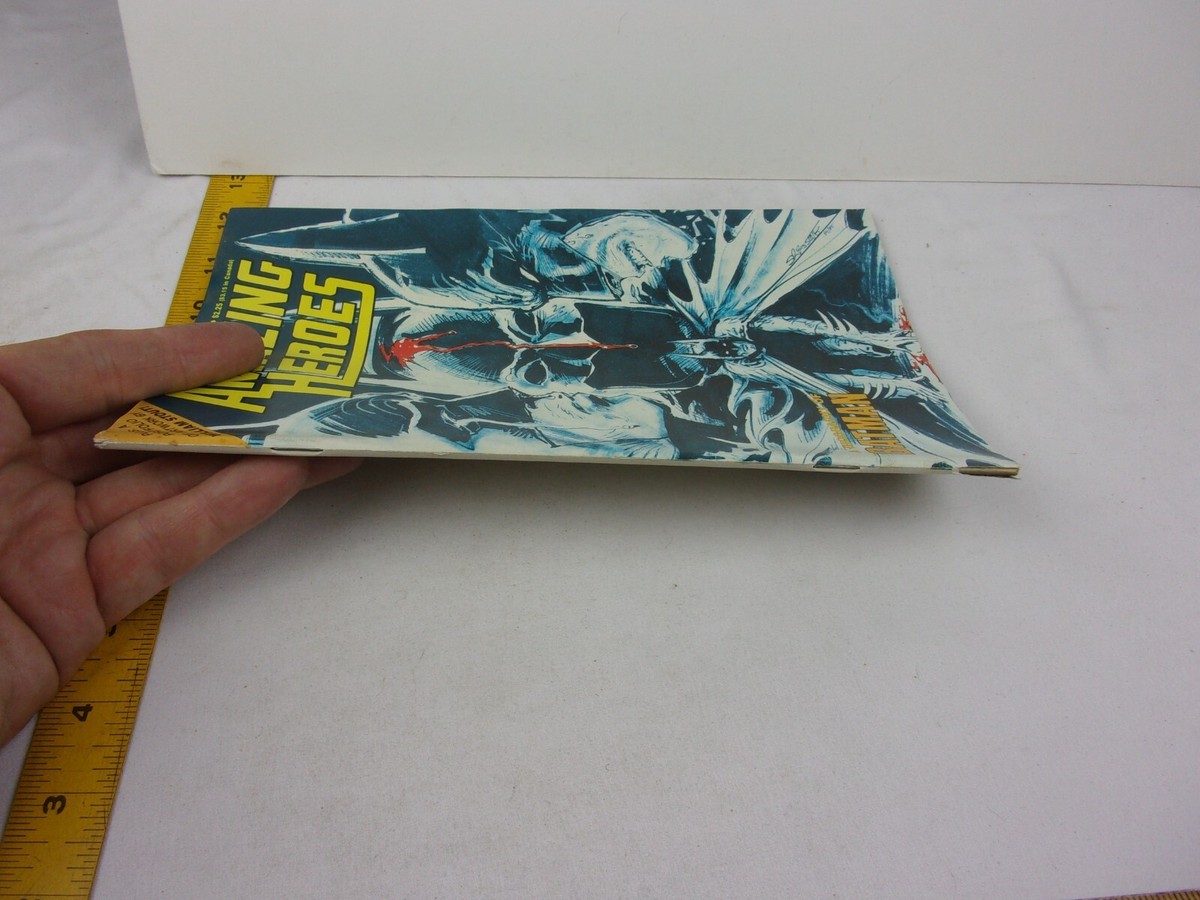 William Stout Batman Wally Wood Omac 1985 Amazing Heroes #184 VG
