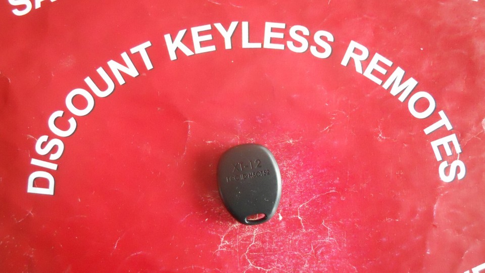 NEW-AUTOPAGE KEYLESS REMOTE H50T52 XT-12 BLUE LIGHT VERY GOOD CONDITION