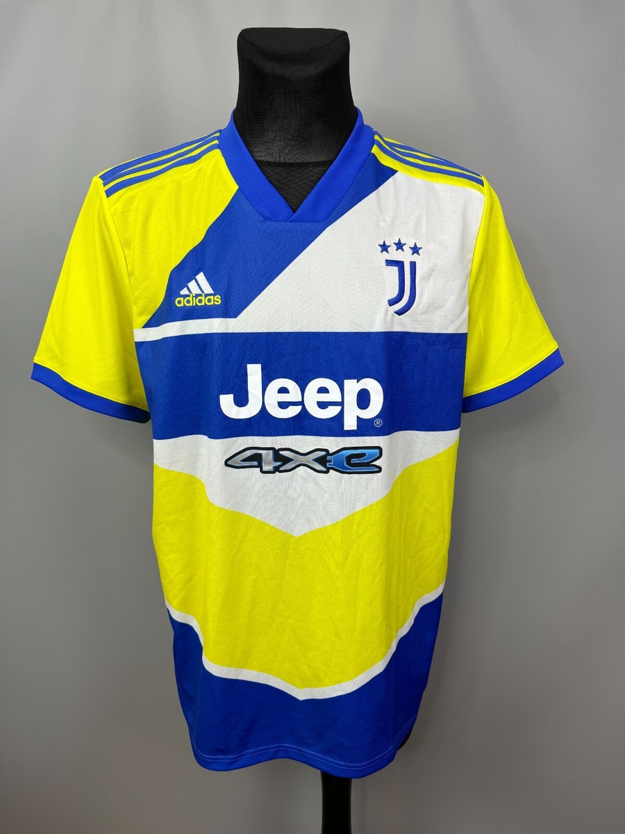 adidas Juventus シャツ Lサイズ 未使用 JUVENTUS 2021 2022 THIRD SHIRT FOOTBALL SOCCER JERSEY ADIDAS
