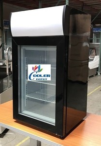 Nsf Countertop Glass Freezer Sd50b Refrigerator Glass Door Beer
