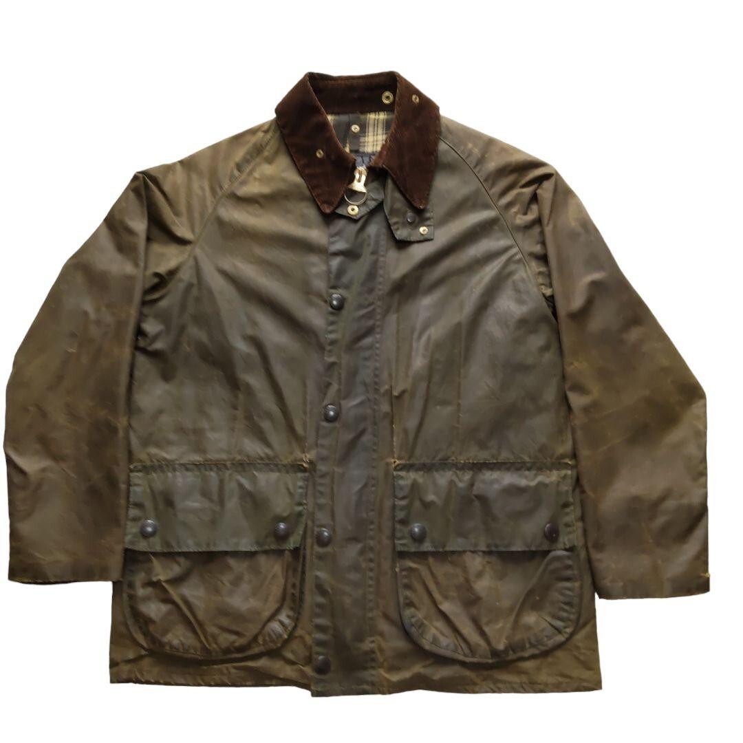 Barbour GAMEFAIR Jacket Men's Size 38 97cm Cotton Olive