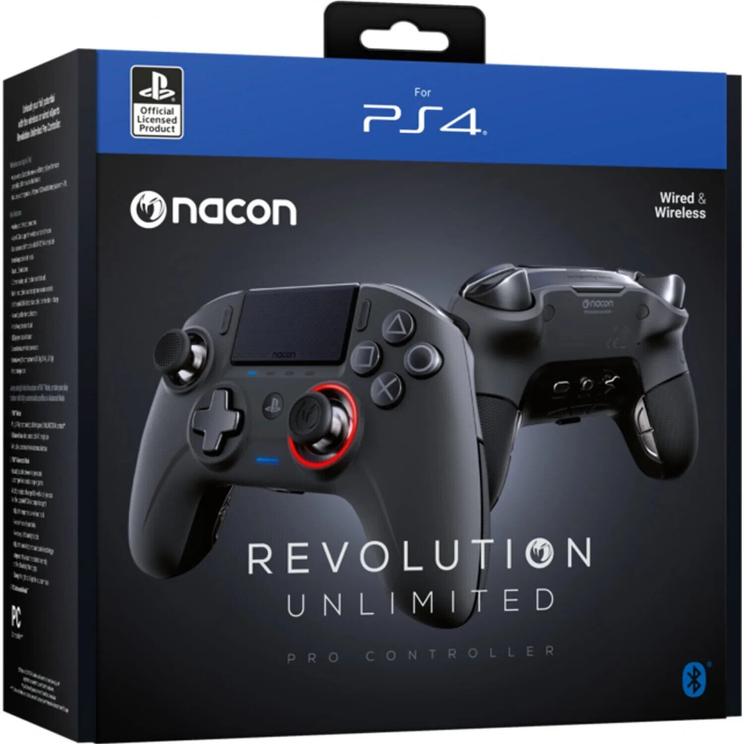 Nacon Revolution 5 Pro Wireless Controller with Hall Effect Technology and  Remappable Buttons for PS5, PS4 and PC Black - Best Buy