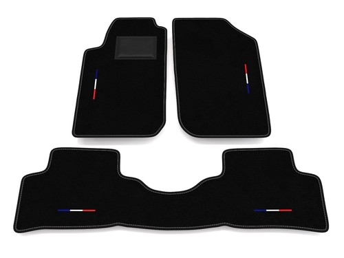 Tapis Voiture Sur Mesure Citroën C5 Aircross 2019-2025 – Set Avant + Arrière Uni – Velours Qualité, Antidérapant – Fabriqué Italie