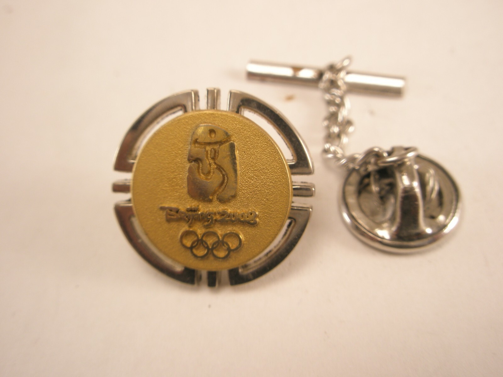 2008 Summer Olympics Beijing China Vintage Tie Tack L… - Gem