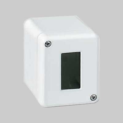 Merriway BH04063 Scatola Metallica Doppia da Montaggio a Parete per Placche Interruttori e Prese Elettriche Posizioni, profondità 47 Mm, Bianco