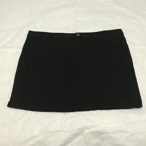 Avenue Womens Denim Mini Skirt Skort 