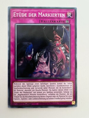 Yu-Gi-Oh Karte Etüde der Markierten Dueling Mirrors MP24-DE351 Deutsch