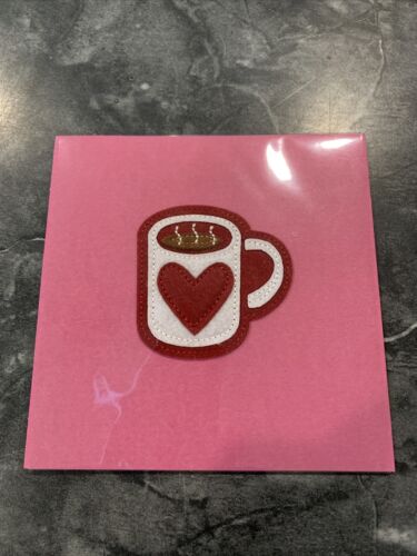 life is good coffee I love you a latte greeting card, Valentine's Day