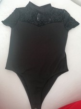 Mädchen Turnier Gymnastik Body gr 122/128 Mit Spitze