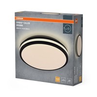 Led Deckenleuchte Metall Schwarz Osram 3000K Ø29.5Cm Deckenlampe Schlafzimmer