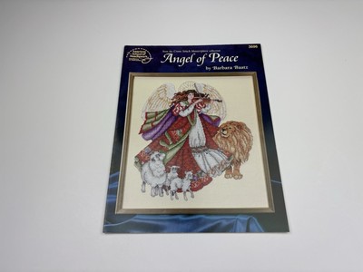 American School Of Needlework Angel Of Peace Cross Stitch Pattern Baatz 2R