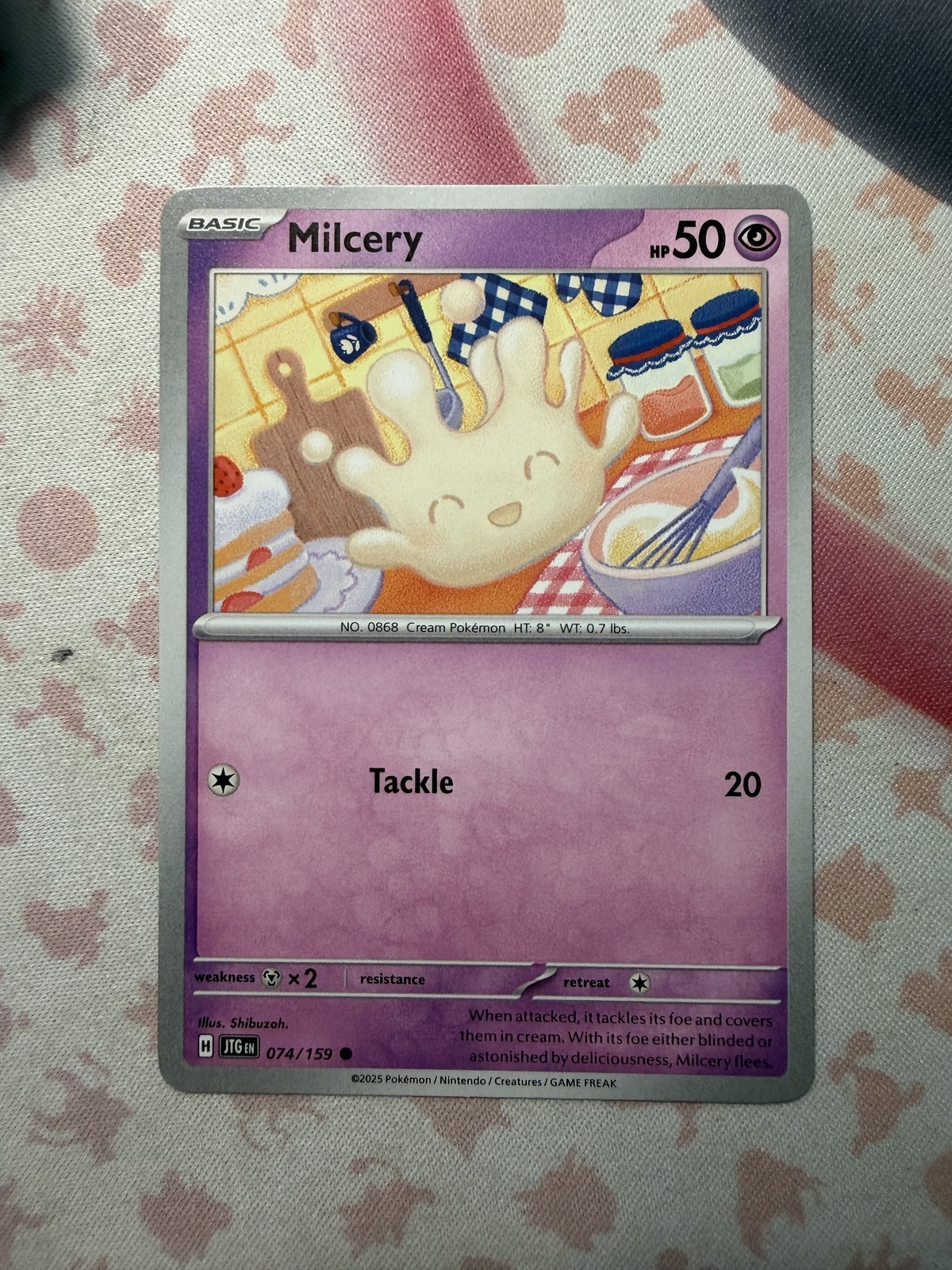 Milcery Common SV09: Journey Together 074/159 NM