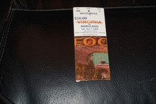 2000 MARYLAND AT VIRGINIA  COLLEGE FOOTBALL TICKET STUB