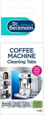 Dr. Beckmann Coffee Machine Cleaning Tabs | Removes coffee grease & oil | 6 tab