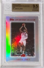 2003-04 Lebron James Topps Contemporary Red RC- BGS 9.5 Gem Mint... #175/225