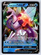 Origin Forme Palkia V 039/189 SWSH10: Astral Radiance Holo  Pokemon TCG NM