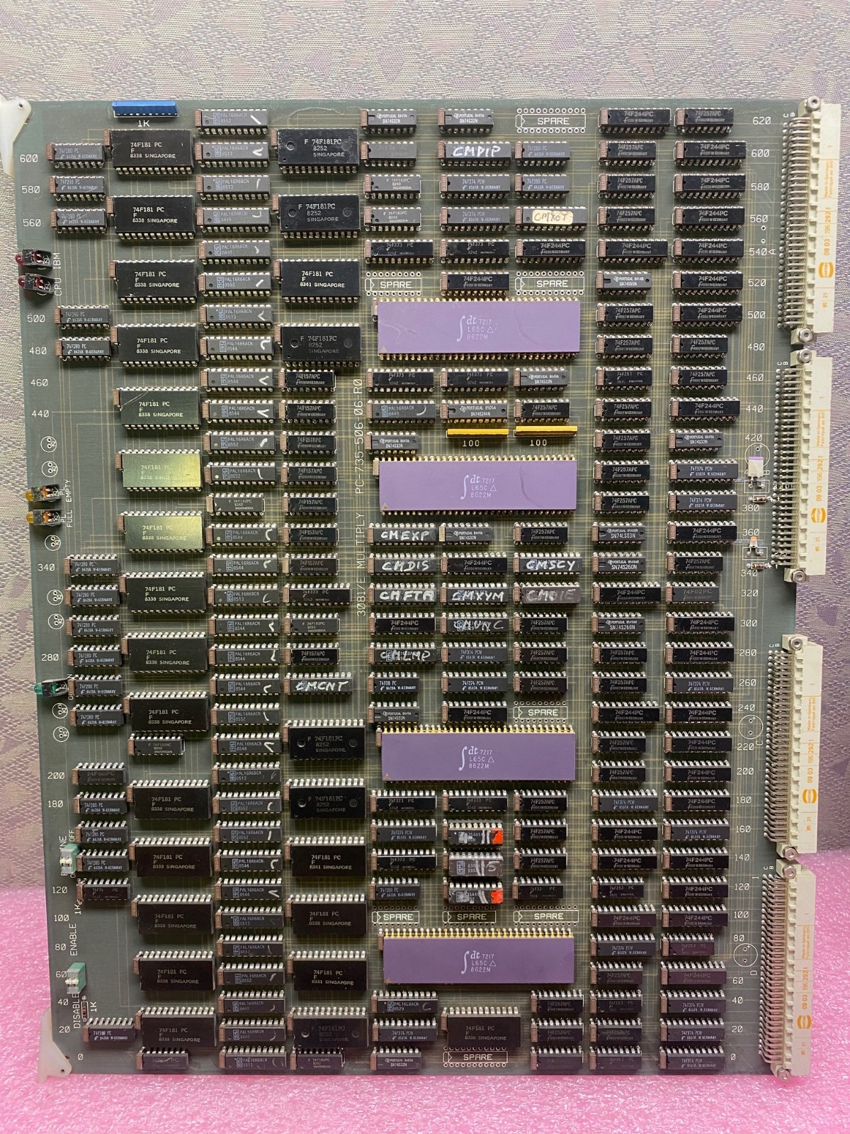 21 POUNDS 6 OUNCES OF BOARDS WITH GOLD CERAMIC CHIPS FOR GOLD RECOVERY