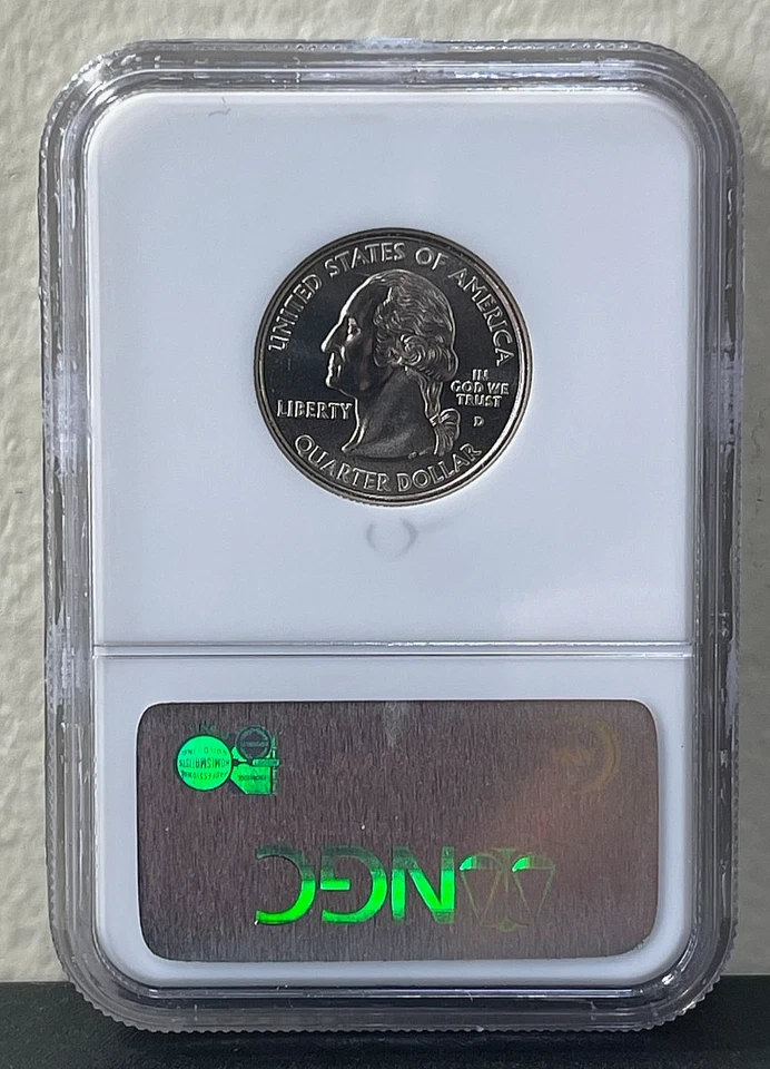 2005 D SMS OREGON 25C NGC Grade MS69-(bin4326T) - Image 2 of 2