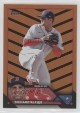 2023 Topps Update Orange & Black Foil Richard Bleier #US27 1f17