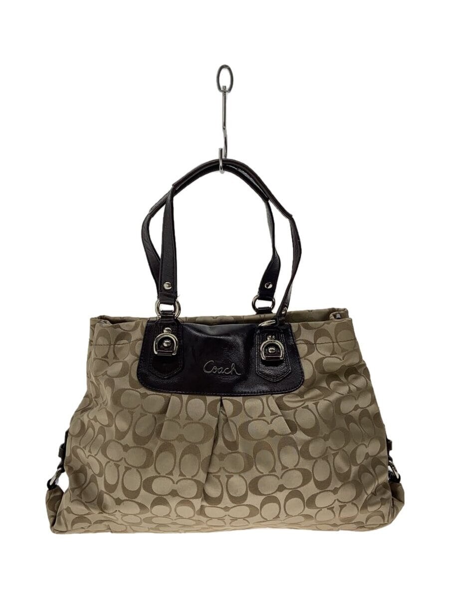 COACH Tote Bag -- BEG All-Over Print f15441