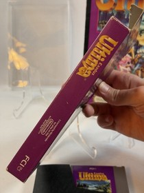 Ultima Exodus (Nintendo NES) CIB w/Rare Hint Book! - Cleaned, Tested & Working!
