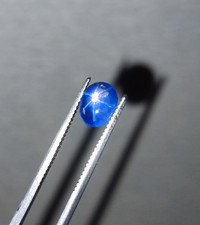 Ceylon Blue Star Sapphire 1.6ct 6-Ray Asterism Cabochon Gemstone Untreated