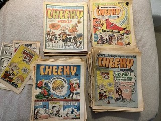 Huge Lot Of Cheeky Weekly Comics 1977 To 1980
