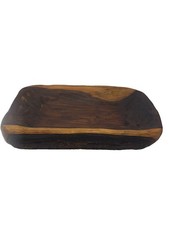Handcrafted Live Edge Black Walnut Dough Bowl 14"x10"x4  Woodworking Art Rustic