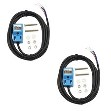 2PCS DC 10-30V 300Ma Inductive Proximity Sensor Switch 3-Wire SN04-N NPN