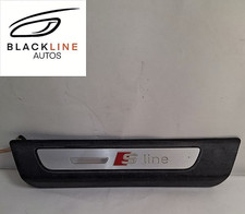 16-25 Audi Q7 Schwellerverkleidung hinten links S Line OEM GEBRAUCHT -...
