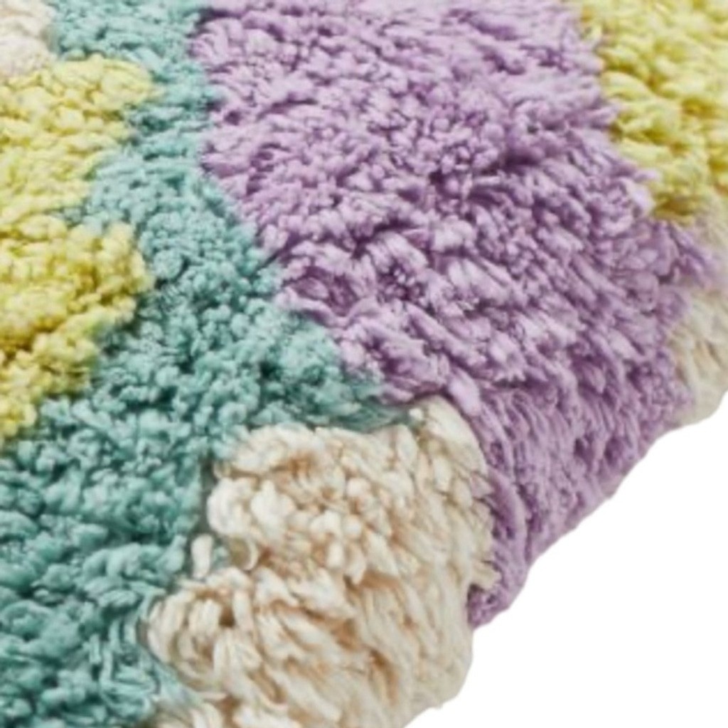 NEW H&M Home Tufted 16x24 Geometric Pastel Pillow Cover NWT thumbnail 3